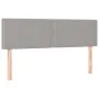 Cama box spring colchón y luces LED tela gris claro 140x200 cm de vidaXL, Camas y somieres - Ref: Foro24-3133637, Precio: 398...