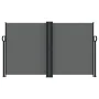 Anthracite gray retractable side awning 140x1000 cm by , Umbrellas - Ref: Foro24-4004718, Price: 140,21 €, Discount: %