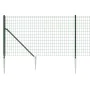 Drahtzaun mit Ankerspitzen grün 0,8x25 m von , Zaunpaneele - Ref: Foro24-154104, Preis: 176,41 €, Rabatt: %