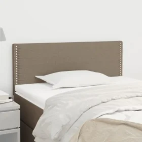 Taupe gray fabric headboard 80x5x78/88 cm by , Headboards and footboards - Ref: Foro24-345868, Price: 37,00 €, Discount: %