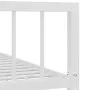 Bettgestell aus weißem Metall, 160 x 200 cm von vidaXL, Betten und Lattenroste - Ref: Foro24-284566, Preis: 101,52 €, Rabatt: %