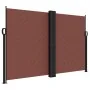 Toldo lateral retráctil marrón 160x1200 cm de , Sombrillas - Ref: Foro24-4004824, Precio: 149,41 €, Descuento: %