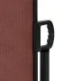 Toldo lateral retráctil marrón 160x1200 cm de , Sombrillas - Ref: Foro24-4004824, Precio: 149,41 €, Descuento: %