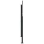 Black retractable side awning 160x1000 cm by , Umbrellas - Ref: Foro24-4004729, Price: 152,94 €, Discount: %