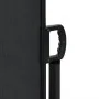 Black retractable side awning 160x1000 cm by , Umbrellas - Ref: Foro24-4004729, Price: 152,94 €, Discount: %