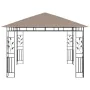 Mosquito net gazebo and taupe LED light strip 3x3x2.73m 180 g/m² by vidaXL, Tents and gazebos - Ref: Foro24-3070318, Price: 3...