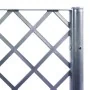 Planter with gray PP trellis 80x40x142 cm by , Pots and planters - Ref: Foro24-367921, Price: 69,67 €, Discount: %