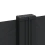 Schwarze einziehbare Seitenmarkise 120x600 cm von , Sonnenschirme - Ref: Foro24-4004594, Preis: 121,19 €, Rabatt: %