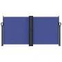 Blaue einziehbare Seitenmarkise 120x600 cm von , Sonnenschirme - Ref: Foro24-4004596, Preis: 120,66 €, Rabatt: %