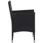 Garden dining set 11 pieces black synthetic rattan by vidaXL, Garden sets - Ref: Foro24-3058572, Price: 864,47 €, Discount: %