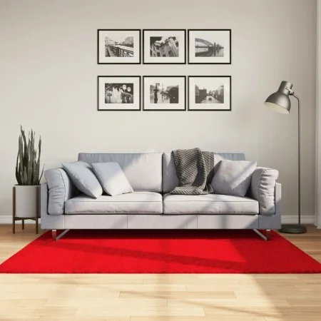 Alfombra de pelo corto OVIEDO rojo 120x170 cm de vidaXL, Alfombras - Ref: Foro24-375622, Precio: 47,73 €, Descuento: %