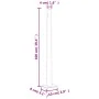 Ausziehbare Seitenmarkise 160x500 cm grau von vidaXL, Sonnenschirme - Ref: Foro24-45464, Preis: 83,41 €, Rabatt: %