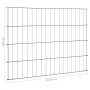 Grünes gewölbtes Gartenzaun-Set 115x79 cm von vidaXL, Zaunpaneele - Ref: Foro24-146105, Preis: 105,73 €, Rabatt: %