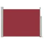 Toldo lateral retráctil de jardín rojo 100x500 cm de vidaXL, Sombrillas - Ref: Foro24-48385, Precio: 85,05 €, Descuento: %