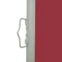 Red garden retractable side awning 100x500 cm by vidaXL, Umbrellas - Ref: Foro24-48385, Price: 83,05 €, Discount: %