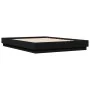 Bettgestell mit LED-Lichtern schwarz 160x200 cm von vidaXL, Betten und Lattenroste - Ref: Foro24-3209780, Preis: 229,27 €, Ra...