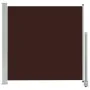 Brown retractable garden side awning 160x300 cm by vidaXL, Umbrellas - Ref: Foro24-48349, Price: 73,96 €, Discount: %