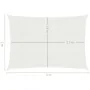 Sail awning HDPE white 160 g/m² 2x3 m by vidaXL, Umbrellas - Ref: Foro24-311227, Price: 24,76 €, Discount: %