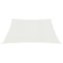 Toldo de vela blanco HDPE 160 g/m² 6x6 m de vidaXL, Sombrillas - Ref: Foro24-311224, Precio: 71,33 €, Descuento: %