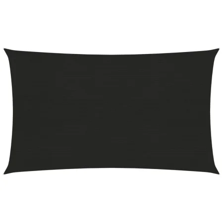 Toldo de vela negro HDPE 160 g/m² 3x6 m by vidaXL, Umbrellas - Ref: Foro24-311735, Price: 35,56 €, Discount: %