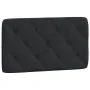 Estructura de cama con cabecero de terciopelo negro 90x190 cm de vidaXL, Camas y somieres - Ref: Foro24-3207895, Precio: 135,...