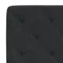 Estructura de cama con cabecero de terciopelo negro 90x190 cm de vidaXL, Camas y somieres - Ref: Foro24-3207895, Precio: 135,...