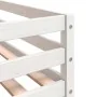 Litera con cortinas madera maciza de pino azul 90x200 cm de vidaXL, Camas y somieres - Ref: Foro24-3283896, Precio: 237,97 €,...