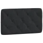 Bed frame with black velvet headboard 80x200 cm by vidaXL, Beds and slatted bases - Ref: Foro24-3207889, Price: 123,03 €, Dis...