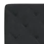 Bed frame with black velvet headboard 80x200 cm by vidaXL, Beds and slatted bases - Ref: Foro24-3207889, Price: 123,03 €, Dis...