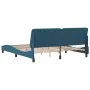 Estructura de cama con cabecero terciopelo azul 180x200 cm de vidaXL, Camas y somieres - Ref: Foro24-3207939, Precio: 229,63 ...