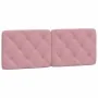 Cama con colchón terciopelo rosa 140x200 cm de vidaXL, Camas y somieres - Ref: Foro24-3208663, Precio: 429,88 €, Descuento: %