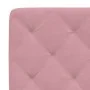 Bett mit rosa Samtmatratze 140x200 cm von vidaXL, Betten und Lattenroste - Ref: Foro24-3208663, Preis: 429,88 €, Rabatt: %