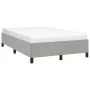 Estructura de cama tela gris claro 120x190 cm de vidaXL, Camas y somieres - Ref: Foro24-3269631, Precio: 101,01 €, Descuento: %