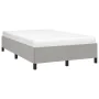 Hellgrauer Stoffbettrahmen 120x190 cm von vidaXL, Betten und Lattenroste - Ref: Foro24-3269631, Preis: 100,87 €, Rabatt: %