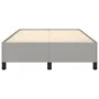 Estructura de cama tela gris claro 120x190 cm de vidaXL, Camas y somieres - Ref: Foro24-3269631, Precio: 101,01 €, Descuento: %