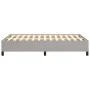 Estructura de cama tela gris claro 120x190 cm de vidaXL, Camas y somieres - Ref: Foro24-3269631, Precio: 101,01 €, Descuento: %