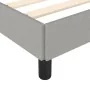 Estructura de cama tela gris claro 120x190 cm de vidaXL, Camas y somieres - Ref: Foro24-3269631, Precio: 101,01 €, Descuento: %