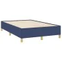 Blue fabric bed frame 120x190 cm by vidaXL, Beds and slatted bases - Ref: Foro24-3269644, Price: 94,84 €, Discount: %