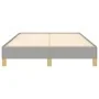 Estructura de cama tela gris claro 120x190 cm de vidaXL, Camas y somieres - Ref: Foro24-3269612, Precio: 91,52 €, Descuento: %