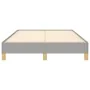 Light gray fabric bed frame 120x190 cm by vidaXL, Beds and slatted bases - Ref: Foro24-3269612, Price: 91,52 €, Discount: %