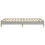 Light gray fabric bed frame 120x190 cm by vidaXL, Beds and slatted bases - Ref: Foro24-3269612, Price: 91,52 €, Discount: %