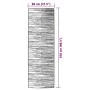 Brown PP outdoor rug 80x250 cm by vidaXL, Outdoor protectors - Ref: Foro24-317024, Price: 29,26 €, Discount: %