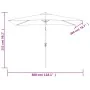 Gartenschirm mit schwarzer Metallstange 300x200 cm von vidaXL, Sonnenschirme - Ref: Foro24-47128, Preis: 75,77 €, Rabatt: %