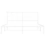 Estructura de cama con cabecero metal blanca 160x200 cm de vidaXL, Camas y somieres - Ref: Foro24-376278, Precio: 110,88 €, D...