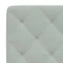 Bett mit hellgrauer Samtmatratze 120x200 cm von vidaXL, Betten und Lattenroste - Ref: Foro24-3208646, Preis: 339,60 €, Rabatt: %