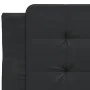 Bett mit schwarzer Kunstledermatratze 80x200 cm von vidaXL, Betten und Lattenroste - Ref: Foro24-3208824, Preis: 247,25 €, Ra...