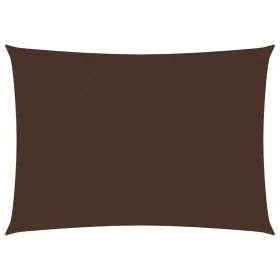 Rectangular brown Oxford fabric sail awning 3x4.5 m by vidaXL, Umbrellas - Ref: Foro24-135816, Price: 44,35 €, Discount: %