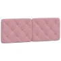 Bett mit rosa Samtmatratze 120x200 cm von vidaXL, Betten und Lattenroste - Ref: Foro24-3208651, Preis: 382,40 €, Rabatt: %