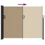 Toldo lateral retráctil gris taupe 160x300 cm de vidaXL, Sombrillas - Ref: Foro24-4004319, Precio: 101,92 €, Descuento: %