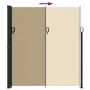 Beige einziehbare Seitenmarkise 220x600 cm von vidaXL, Sonnenschirme - Ref: Foro24-4004570, Preis: 136,83 €, Rabatt: %